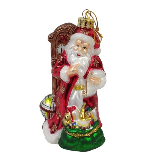 Vintage AmeriChristmas Ornament Santa 5" with Box - Picture 2 of 6